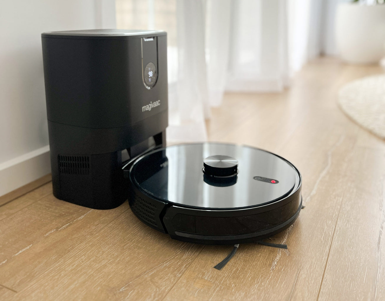 Robot Vacuum & Mop with Auto Disposal Station