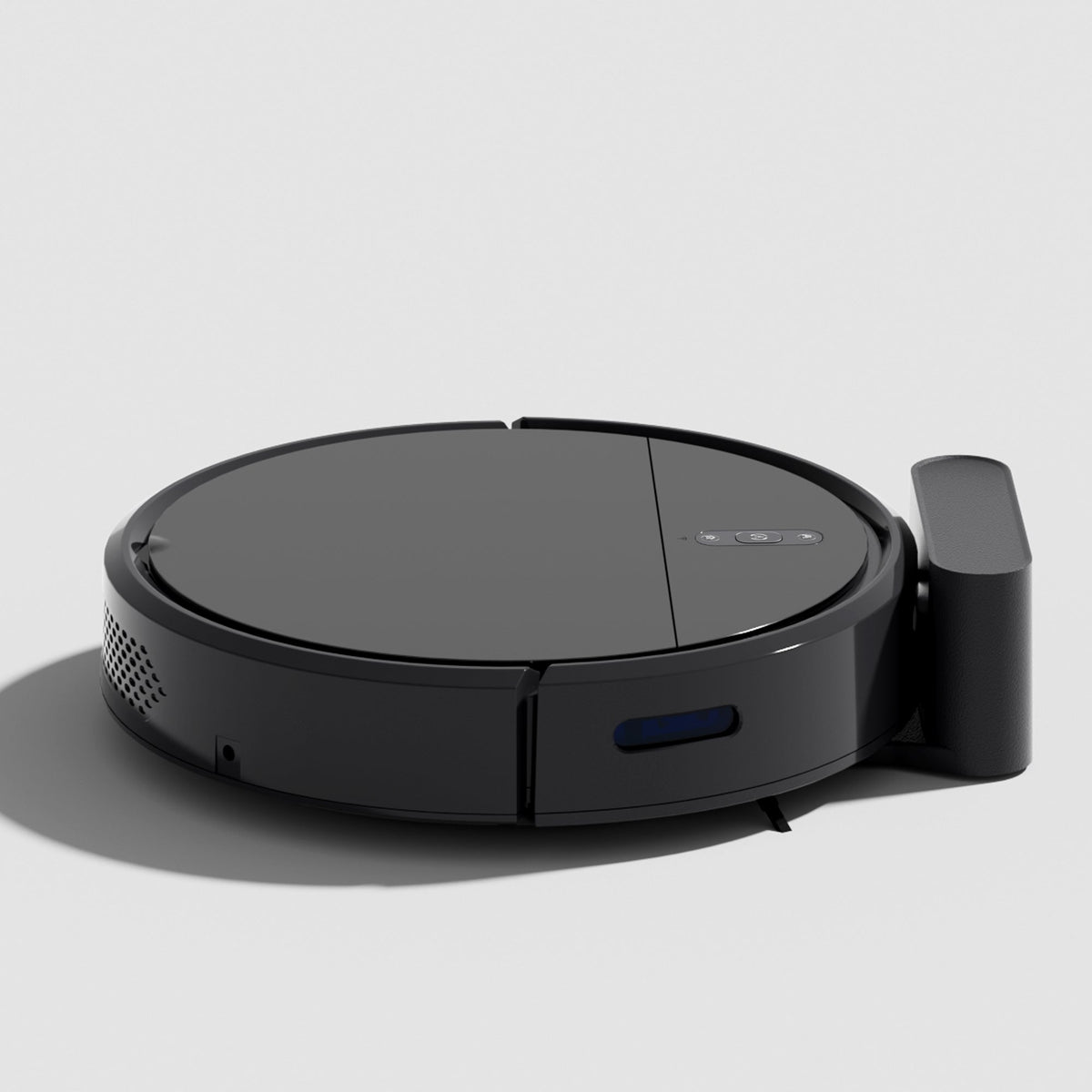 4400mAh Robot Vacuum on the charging dock