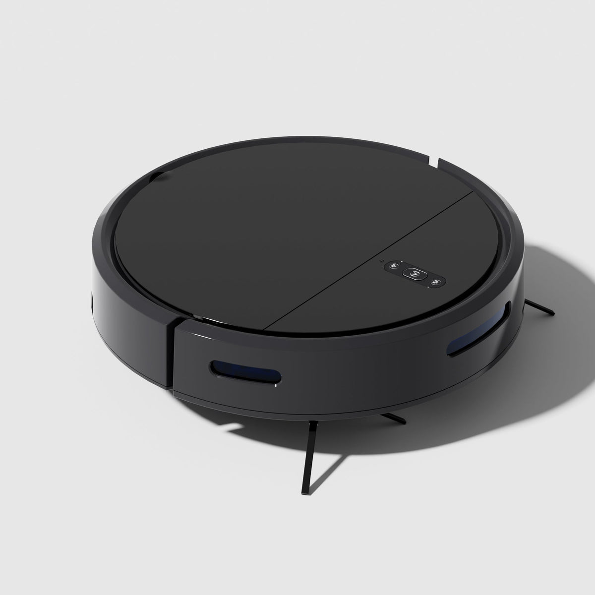 RV1800 4400mAh Robot Vacuum on a hard white surface