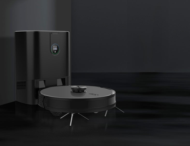360 Degree LiDAR Scanning Robot Vacuum & Mop with Auto Disposal Station